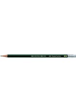 FABER CASTELL Graphitstift 9000 B FABER CASTELL 119201 m.Radiere