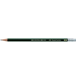 FABER CASTELL Graphitstift 9000 B FABER CASTELL 119201 m.Radiere