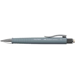 FABER CASTELL Druckbleistift POLY MATIC 0,7mm grau FABER CASTELL 133388