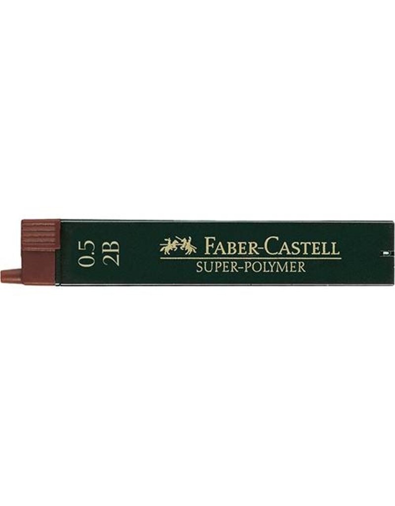 FABER CASTELL Graphitmine 12ST 0,5mm FABER CASTELL 120502 /9065S 2B