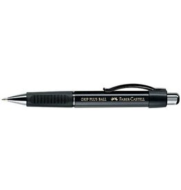 FABER CASTELL Kugelschreiber Grip Plus sw FABER CASTELL 140733 Metallic