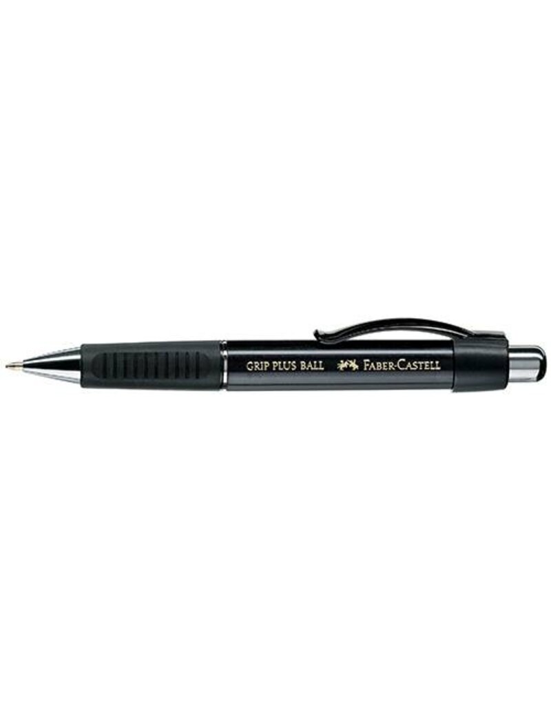 FABER CASTELL Kugelschreiber Grip Plus schwarz FABER CASTELL 140733 Metallic