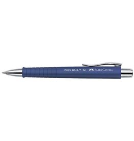 FABER CASTELL Kugelschreiber M blau FABER CASTELL 241151 Poly Ball