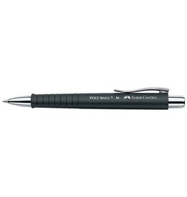 FABER CASTELL Kugelschreiber M schwarz FABER CASTELL 241199 Poly Ball