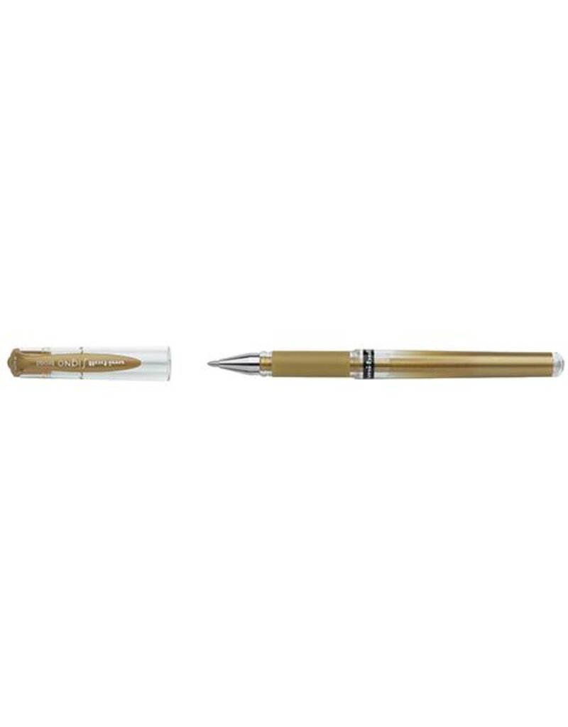 UNI-BALL Gelschreiber UM-153 gold metallic UNI-BALL 146810 Signo Broad