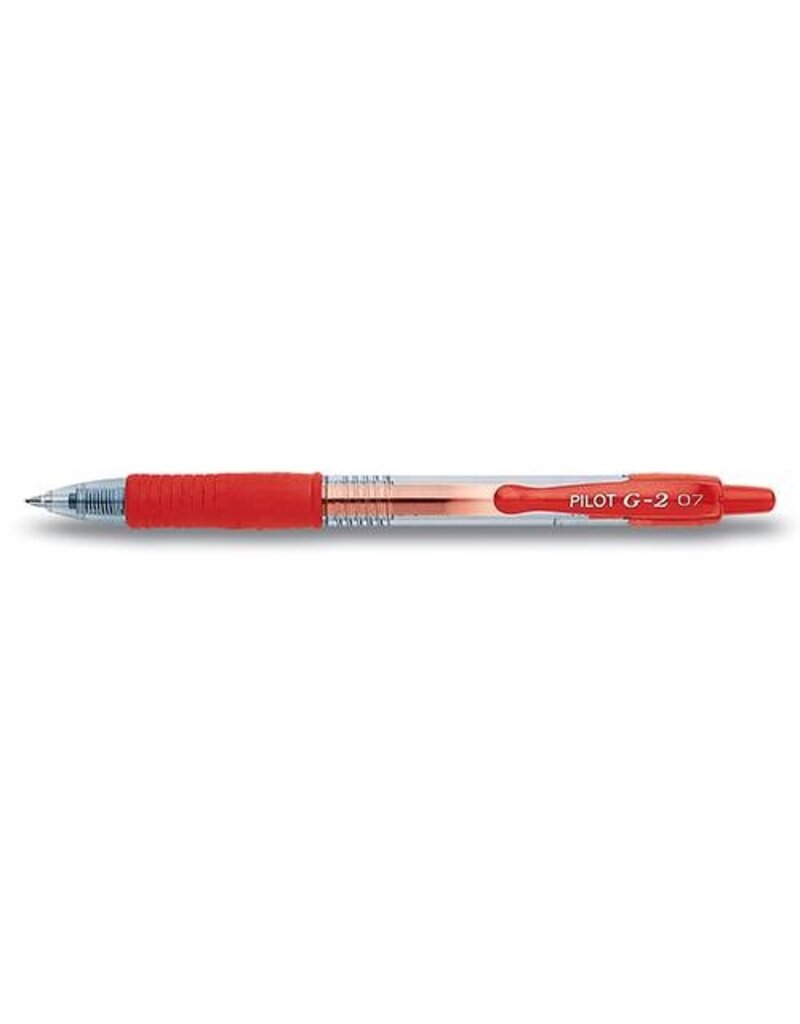 PILOT Gelschreiber G-2 07 rot PILOT BL-G2-7-R 2605002  F