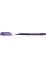 FABER CASTELL Faserschreiber 0,8mm violett FABER CASTELL 155436 BROADPEN