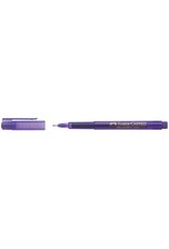 FABER CASTELL Faserschreiber 0,8mm violett FABER CASTELL 155436 BROADPEN