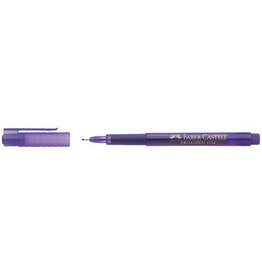 FABER CASTELL Faserschreiber 0,8mm violett FABER CASTELL 155436 BROADPEN