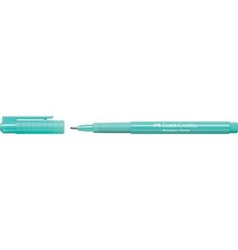 FABER CASTELL Faserschreiber 0,8mm pastelltürkis FABER CASTELL 155457 Broadpen