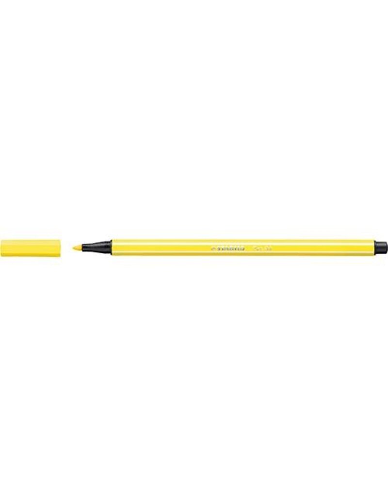 STABILO Faserschreiber Pen zit.gelb STABILO 68/24