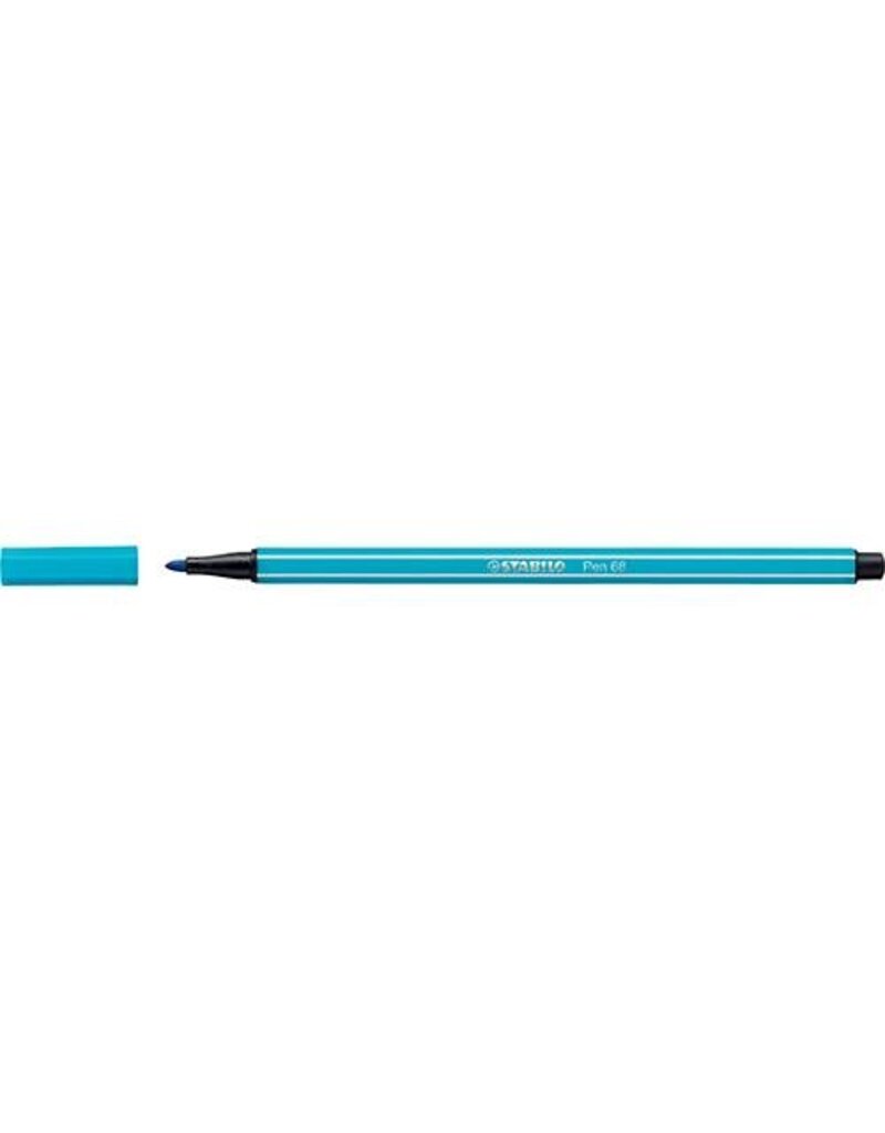 STABILO Faserschreiber Pen h.blau STABILO 68/31