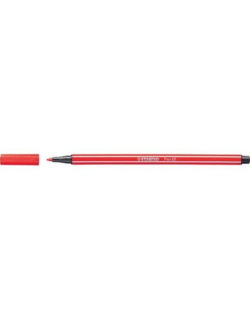 STABILO Faserschreiber Pen karmin STABILO 68/48