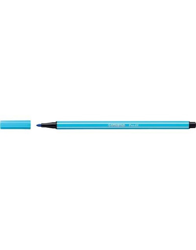 STABILO Faserschreiber Pen azurblau STABILO 68/57