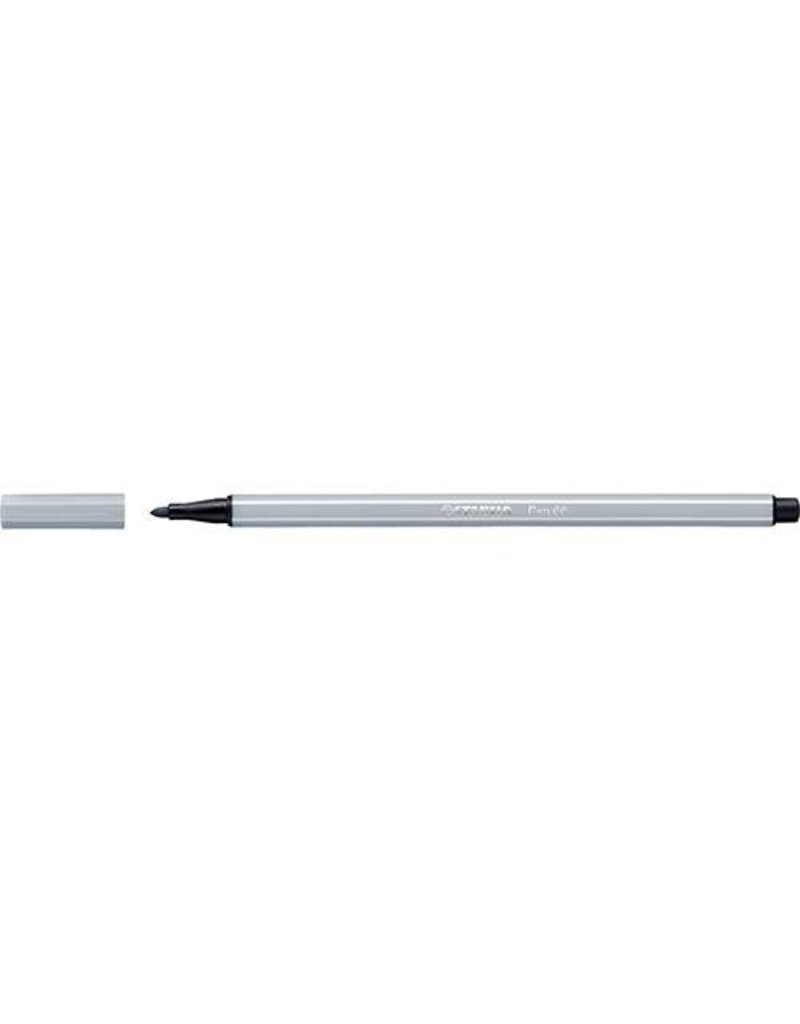 STABILO Faserschreiber Pen h.grau STABILO 68/94