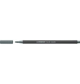 STABILO Faserschreiber Pen metallic silber STABILO 68/805