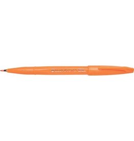 PENTEL Faserschreiber  orange PENTEL SES15C-F BrushPen