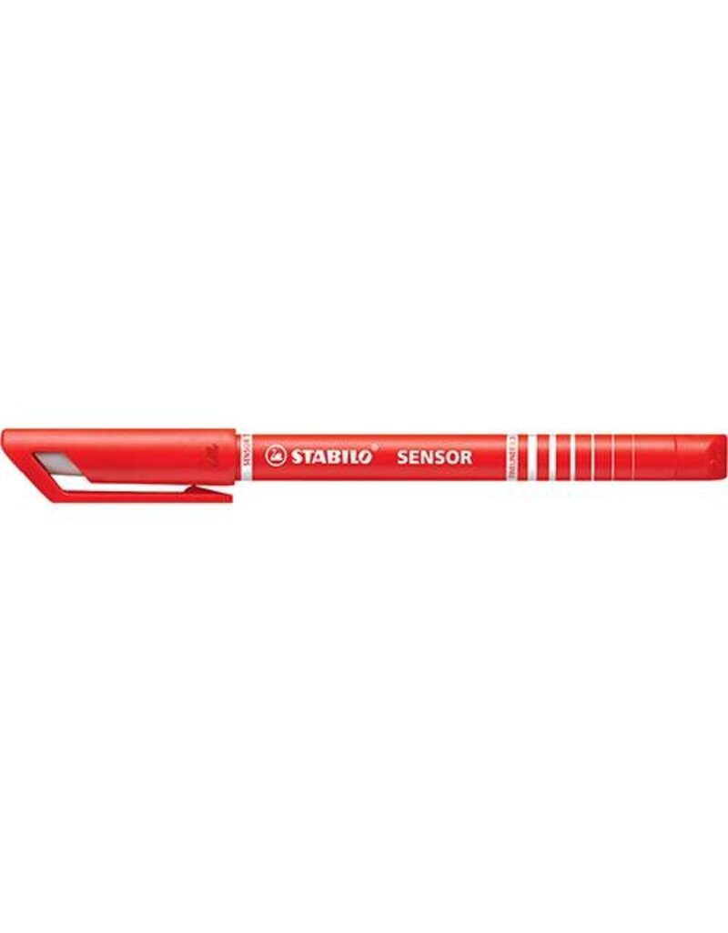 STABILO Fineliner Sensor F=0,3mm rot STABILO 189/40