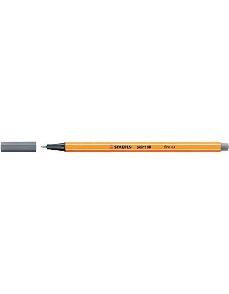 STABILO Fineliner Point pa.grau STABILO 88/98