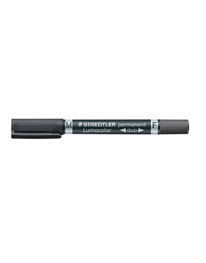 STAEDTLER Overheadstift Duo perm. schwar STAEDTLER 348-9 Lumocolor