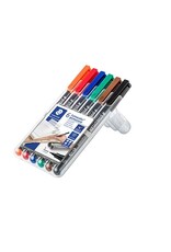 STAEDTLER Overheadstift SF 6ST permanen STAEDTLER 313 WP6 Lumocolor