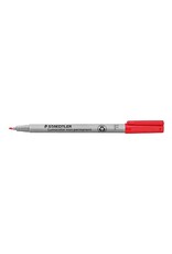 STAEDTLER Overheadstift F wasserl rot STAEDTLER 316-2 Lumocolor