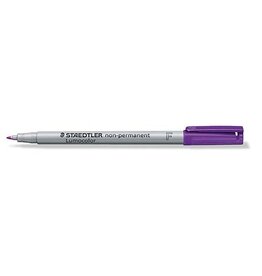 STAEDTLER Overheadstift F wasserl violet STAEDTLER 316-6 Lumocolor