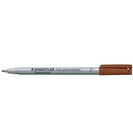 STAEDTLER Overheadstift F wasserl braun STAEDTLER 316-7 Lumocolor