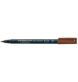 STAEDTLER Overheadstift F perman. braun STAEDTLER 318-7 Lumocolor