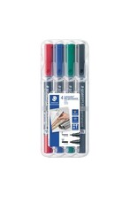 STAEDTLER Overheadstift 4ST Duo permanent STAEDTLER 348 WP4 Lumocolor