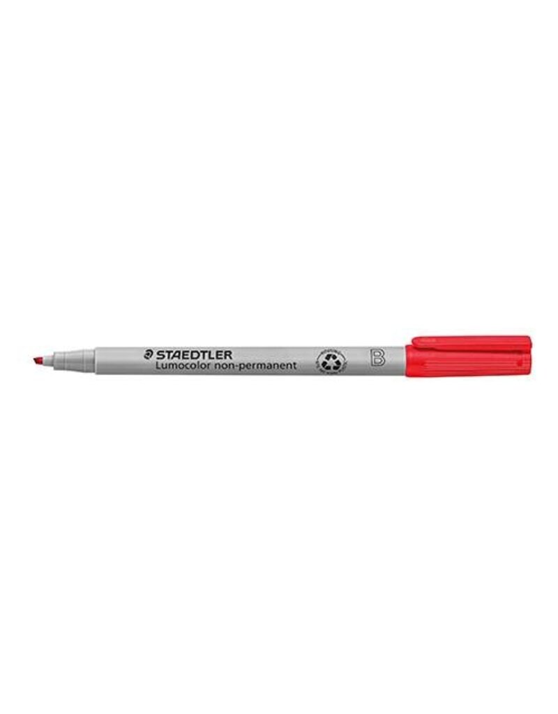 STAEDTLER Overheadstift B wasserl rot STAEDTLER 312-2 Lumodolor