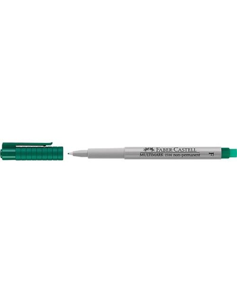 FABER CASTELL Overheadstift WV grün FABER CASTELL 151463 F
