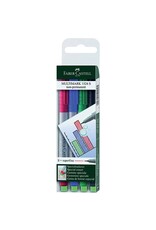 FABER CASTELL Overheadstift 4ST WV sort. FABER CASTELL 152404 SF