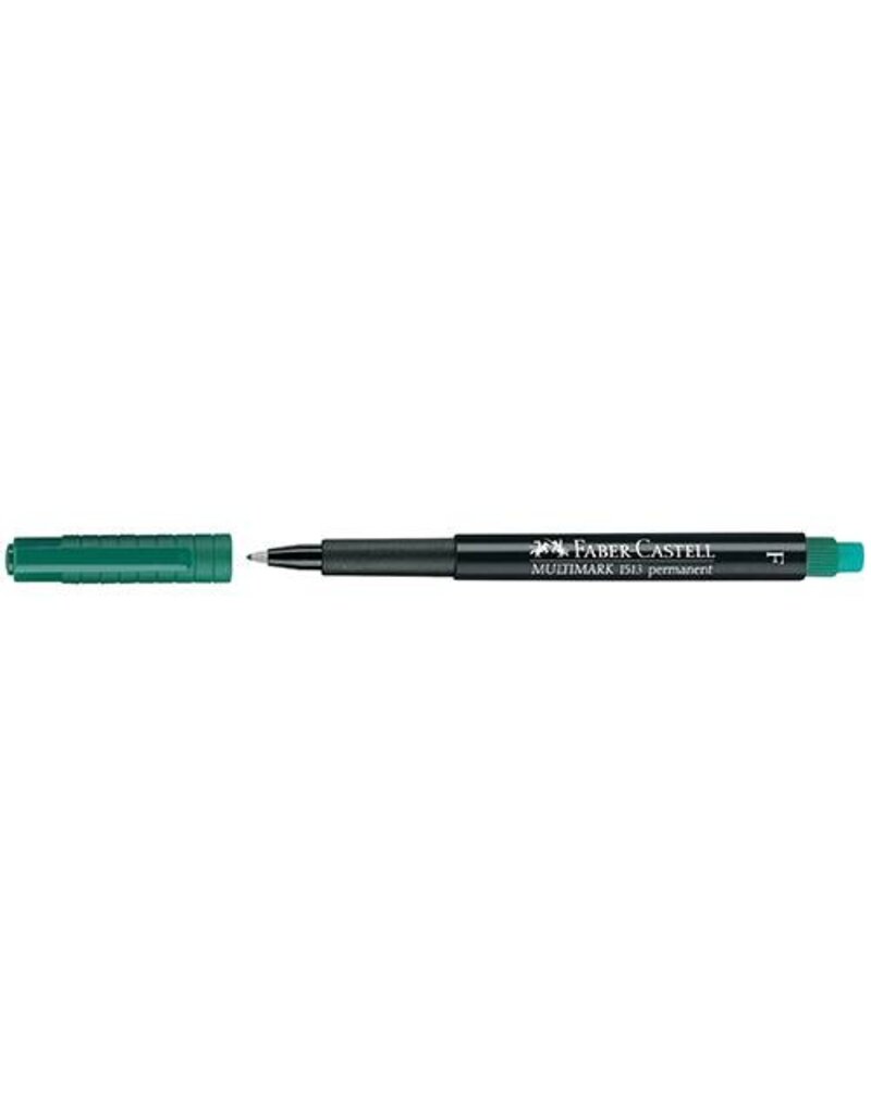 FABER CASTELL Overheadstift WF grün FABER CASTELL 151363 F