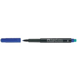 FABER CASTELL Overheadstift WF blau FABER CASTELL 152551 M