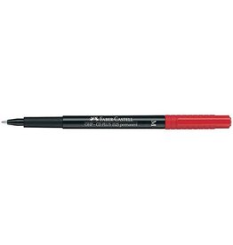 FABER CASTELL Overheadstift WF rot FABER CASTELL 152521 M