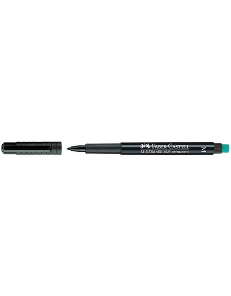 FABER CASTELL Overheadstift WF schwarz FABER CASTELL 152599 M