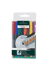 FABER CASTELL Overheadstift 8ST WF sortiert FABER CASTELL 152309 SF