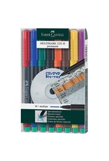 FABER CASTELL Overheadstift 8ST WF sortiert FABER CASTELL 152509 M