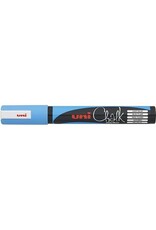 UNI-BALL Kreidemarker Uni Chalk hellblau UNI-BALL 186247 Rundspitze