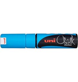 UNI-BALL Kreidemarker Uni Chalk hellblau FABER CASTELL 186447 Keilsp.