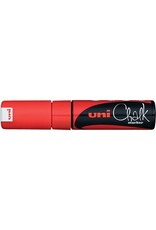 UNI-BALL Kreidemarker Uni Chalk rot UNI-BALL 186421 Keilspitze