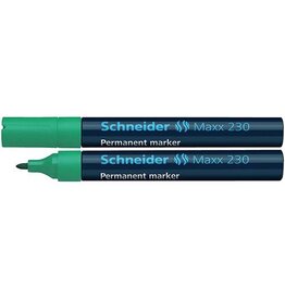 SCHNEIDER Permanentmarker 230 grün SCHNEIDER SN123004   M