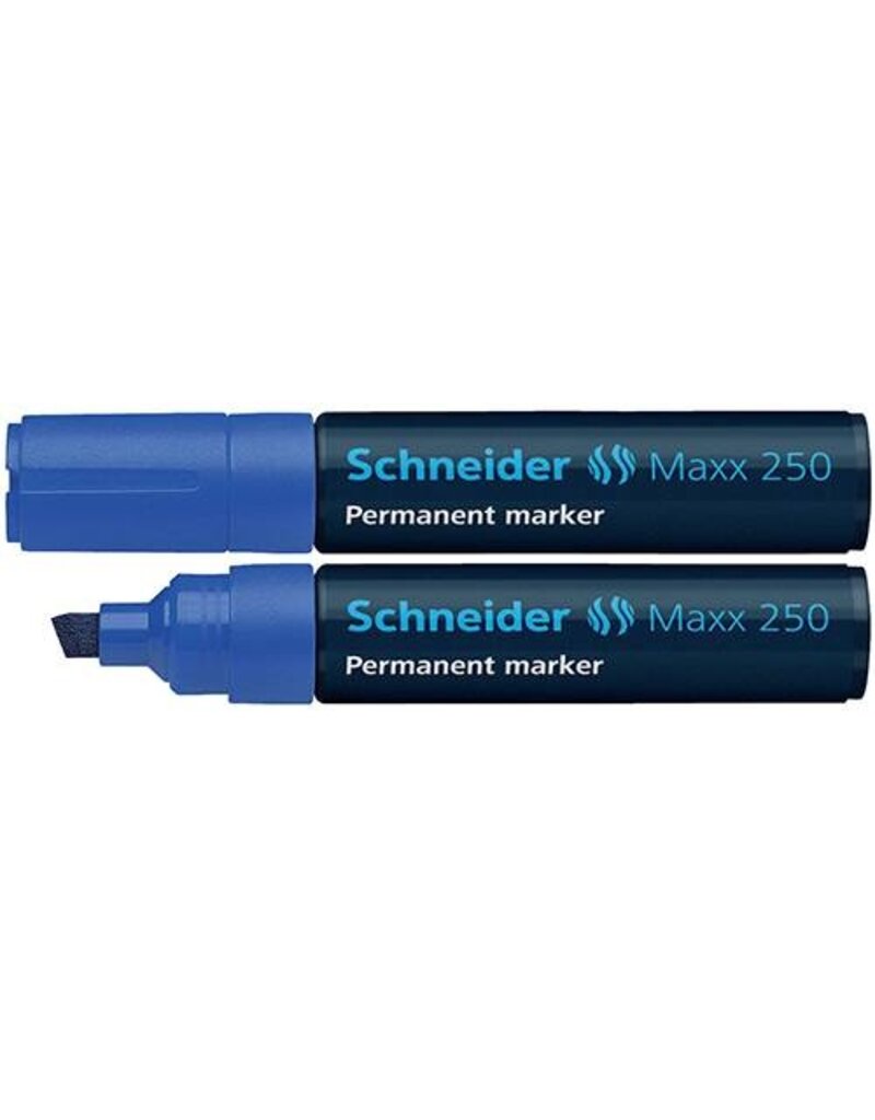 SCHNEIDER Permanentmarker 250 blau SCHNEIDER SN125003