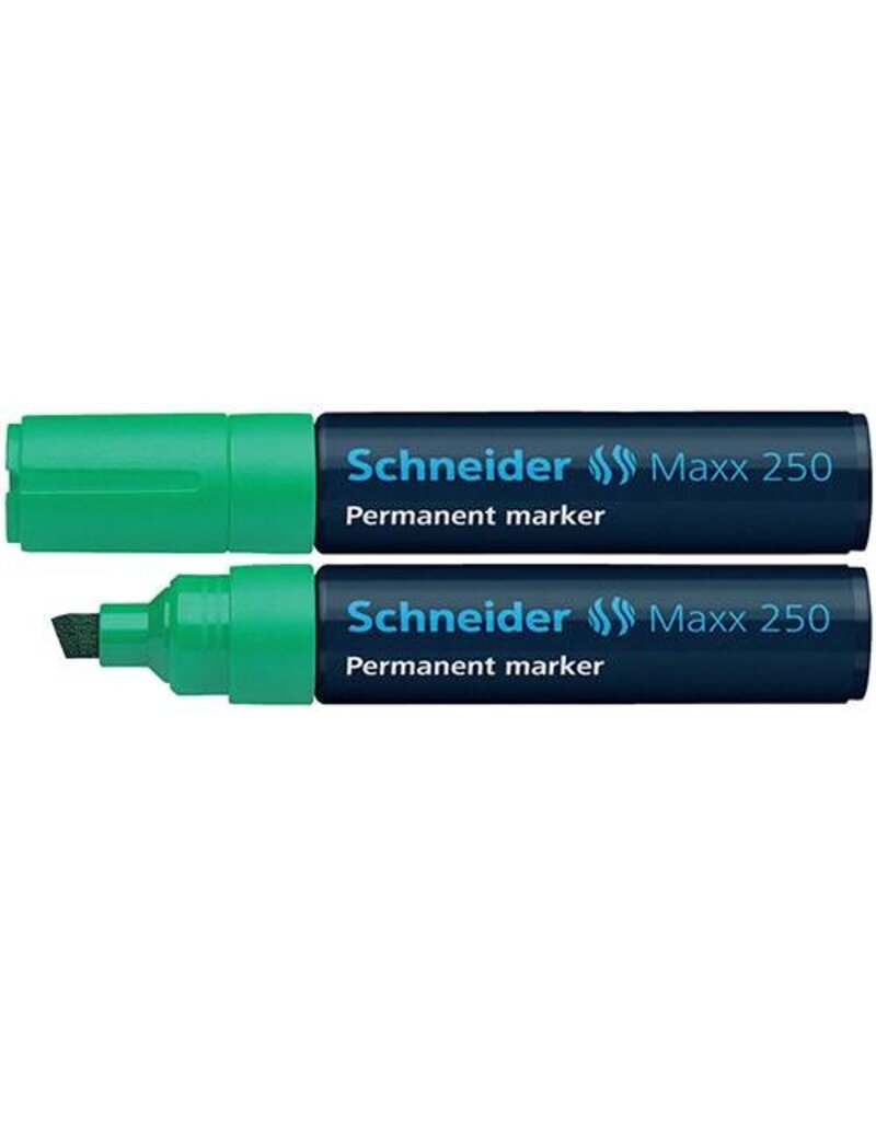 SCHNEIDER Permanentmarker 250 grün SCHNEIDER SN125004