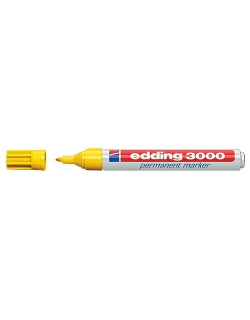 EDDING Permanentmarker  gelb EDDING 3000-005