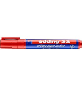 EDDING Pigmentmarker  rot EDDING 33-002   F