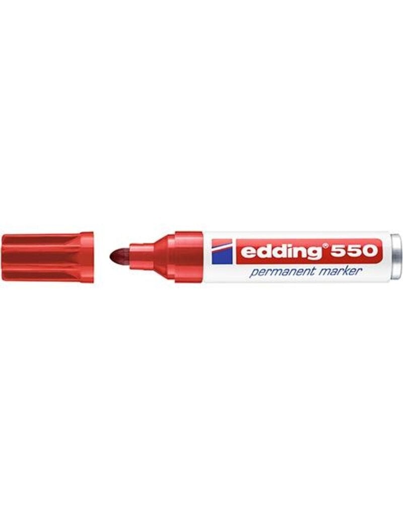 EDDING Marker  rot EDDING 550-002   M