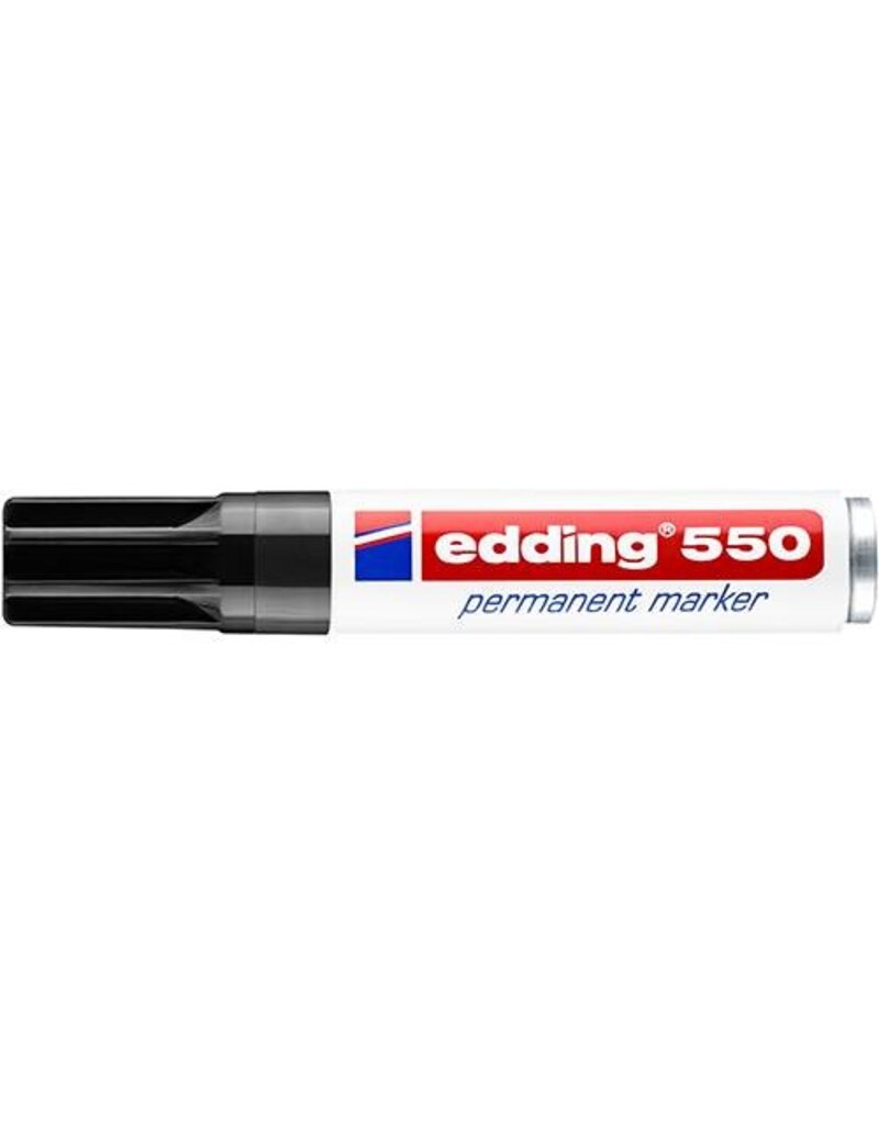 EDDING Marker  schwarz EDDING 550-001   M