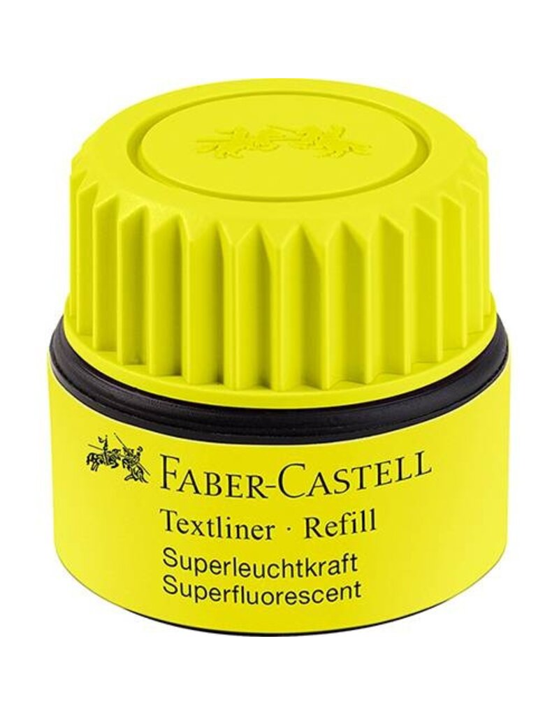 FABER CASTELL Nachfüllflasche 25ml gelb FABER CASTELL 154907